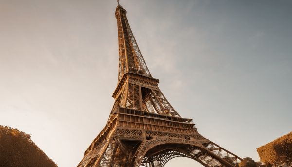 La tour Eiffel atteint actuellement 330 mètres de hauteur